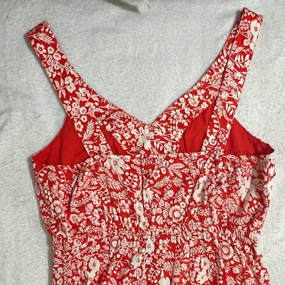 Market & Spruce (S) Adjustable Button Straps Smocked Back Dress - Stitch Fix - Picture 8 of 13